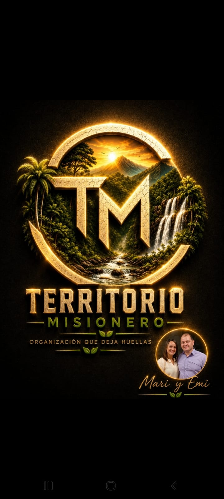 Logo de Territorio Misionero, organización que deja huellas